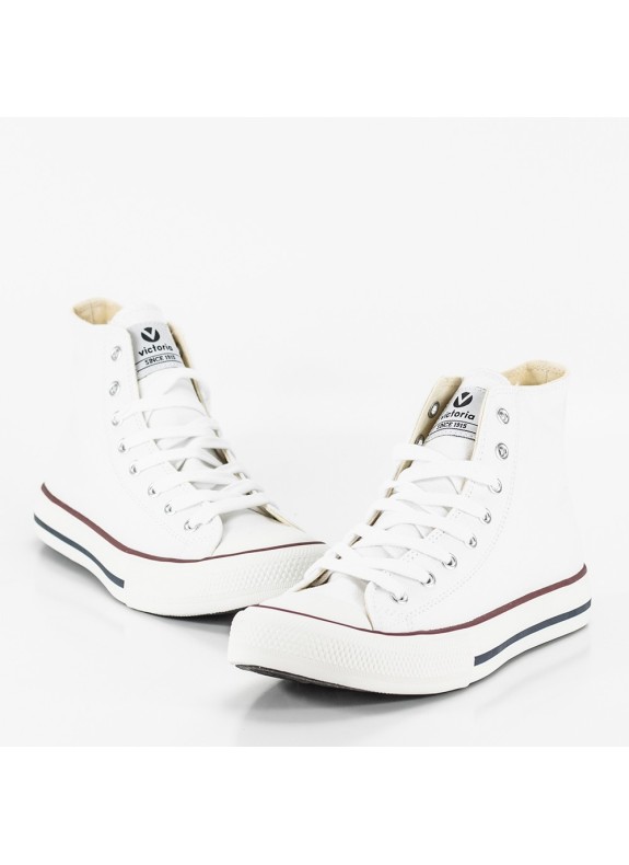 Zapatilhas VICTORIA em cor branca para mulher