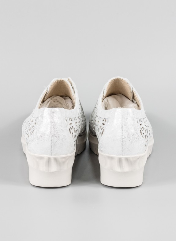 Zapatos PITILLOS en color plata para mujer