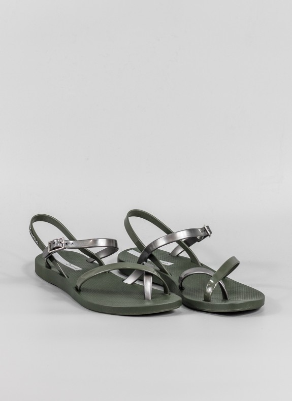 Sandalia Ipanema Mode Sand VIII Fem kaki