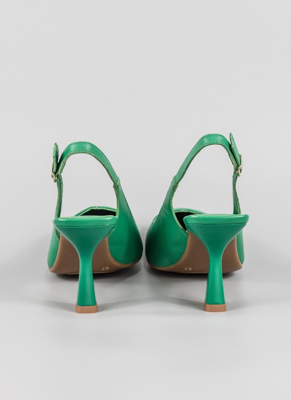 Zapatos KESLEM en color verde para mujer