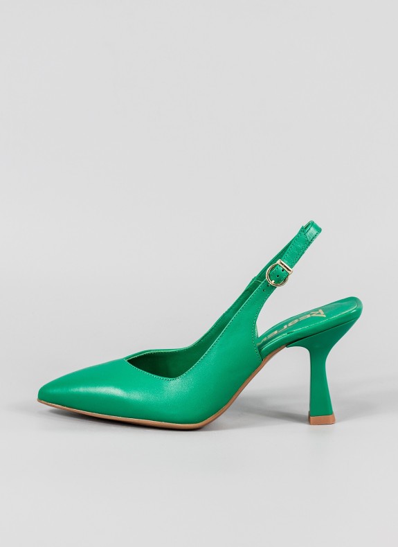 Zapatos KESLEM en color verde para mujer