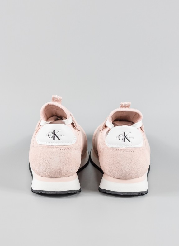 Zapatillas CALVIN KLEIN em cor nude para mulher