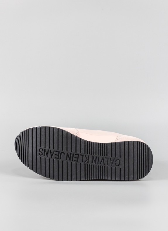 Zapatillas CALVIN KLEIN em cor nude para mulher