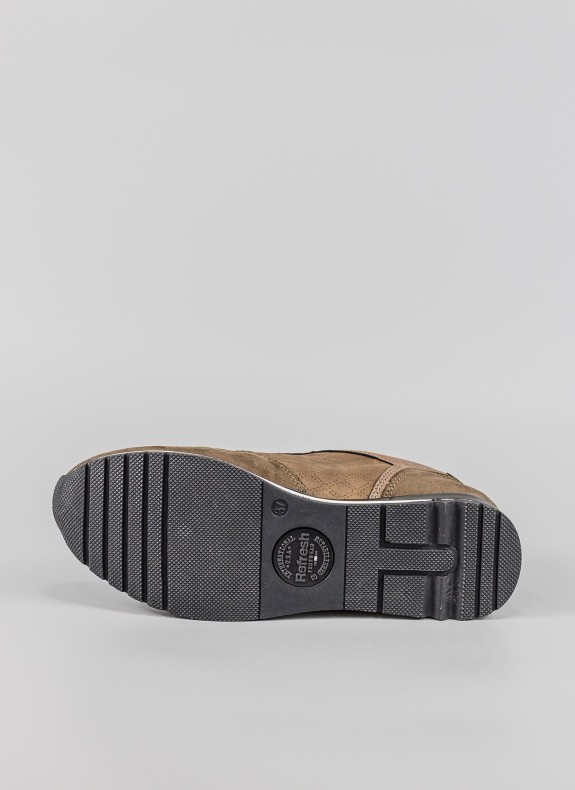 Zapatillas REFRESH em cor taupe para mulher