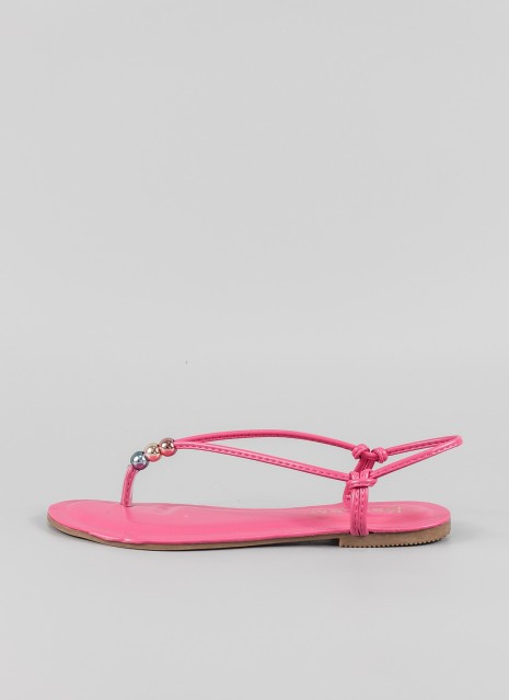 Sandalia KESLEM em cor fucsia para mulher