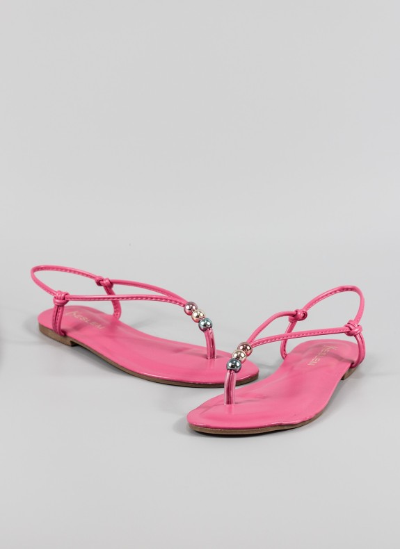 Sandalia KESLEM en color fucsia para mujer