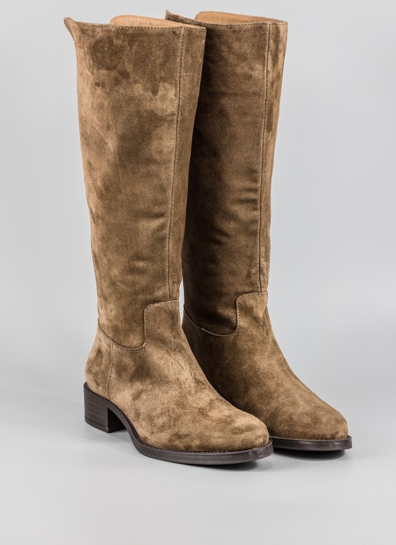 Bottes ALPE de couleur marron pour femme