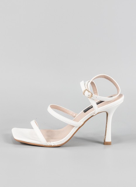 Sandalia KESLEM in bianco per le donne