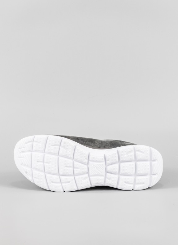 Baskets SKECHERS en gris pour femme
