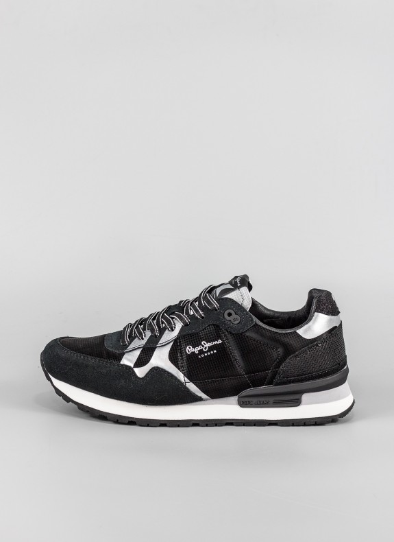 Zapatillas PEPE JEANS en color negro para mujer