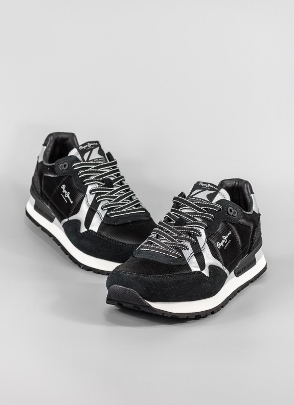 Zapatillas PEPE JEANS en color negro para mujer