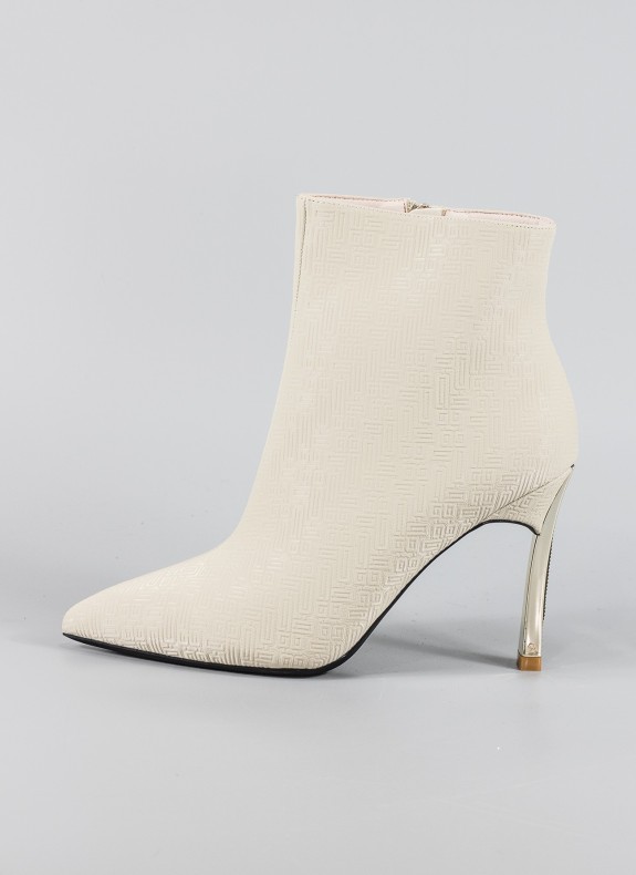 Botines KESLEM em cor bege para mulher