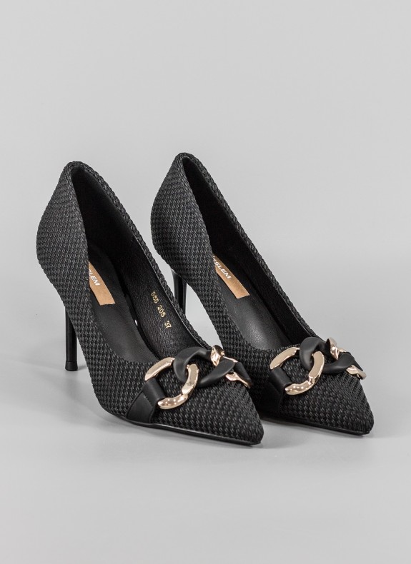 Salones KESLEM en color negro para mujer