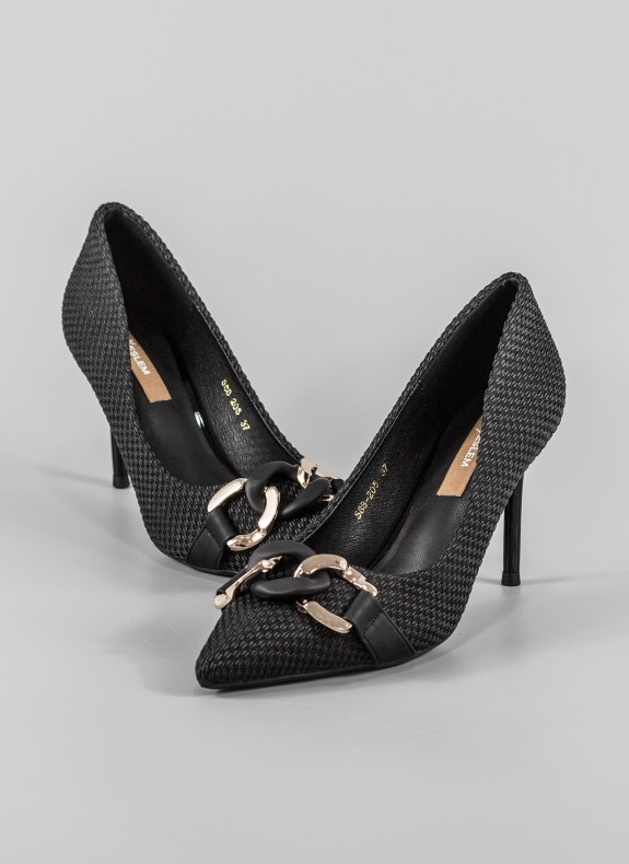 Salones KESLEM en color negro para mujer