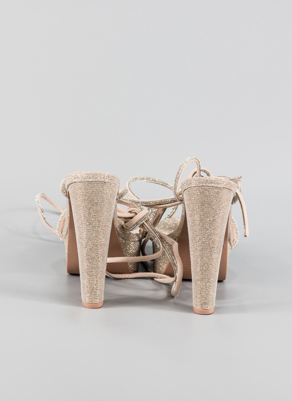 Sandale KESLEM couleur champagne pour femme