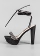 Sandale KESLEM en couleur noire pour femme