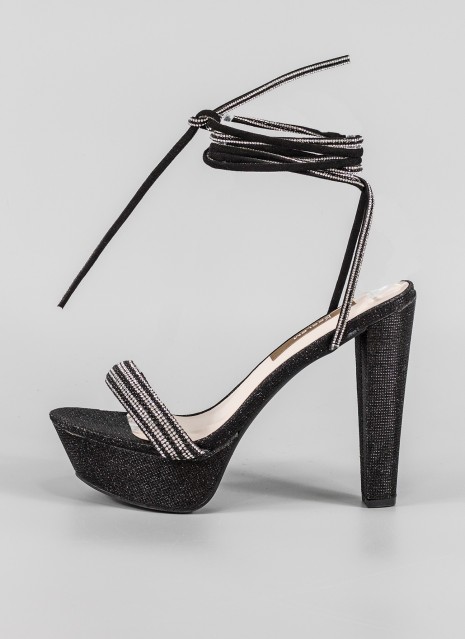 Sandale KESLEM en couleur noire pour femme