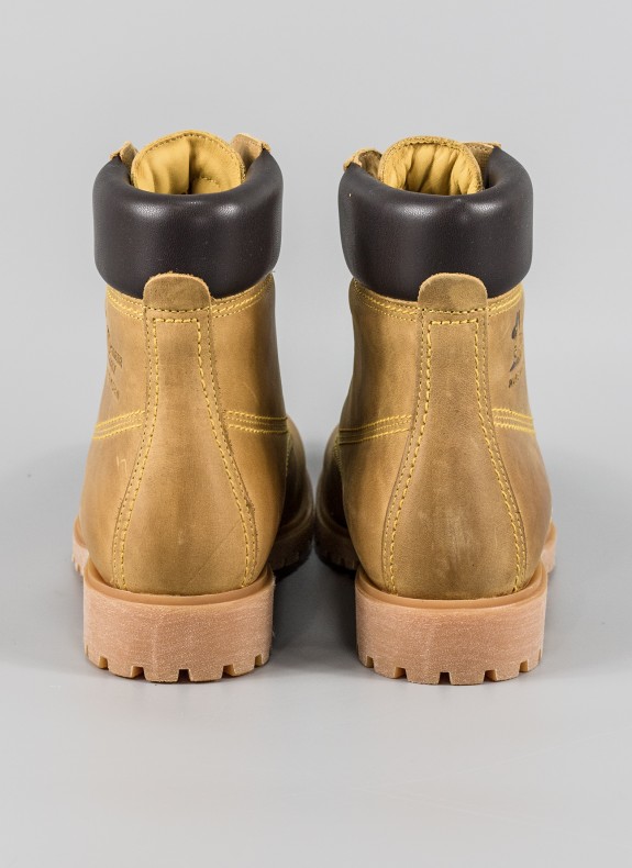Botines PANAMA JACK em cor mostarda para mulher