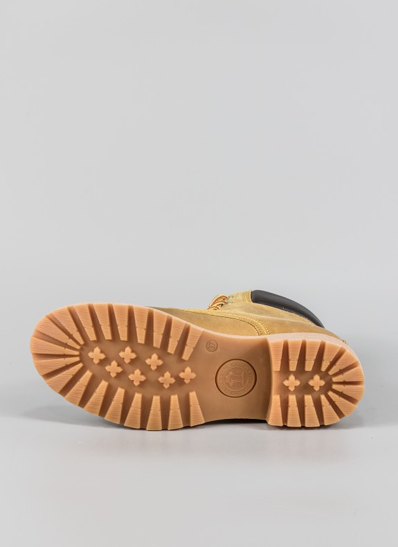 Botines PANAMA JACK em cor mostarda para mulher