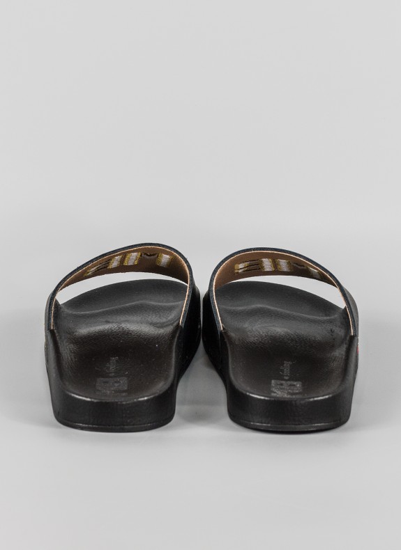 Tongs MB-FEELING CHAUSSURES en couleur noire pour homme