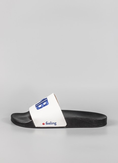 Chanclas MB-FEELING CALZADO en color blanco para hombre