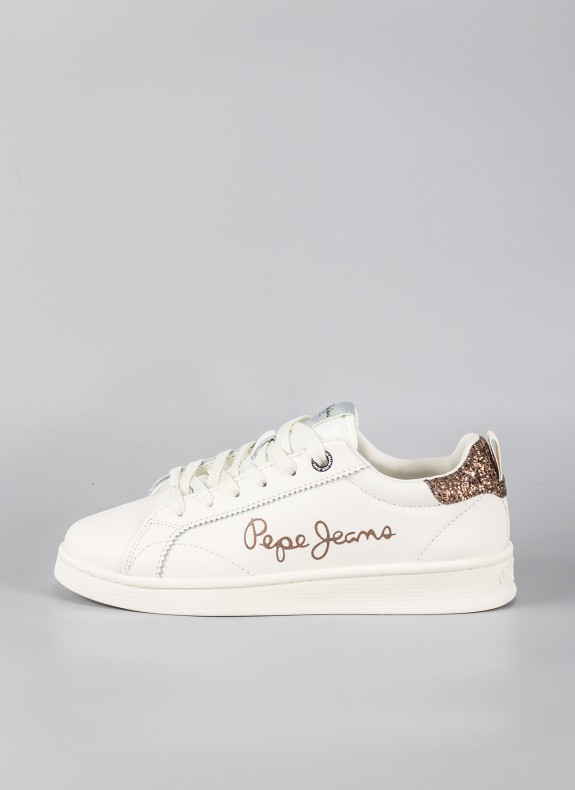 BASKETS PEPE JEANS PLS31371 BLANC