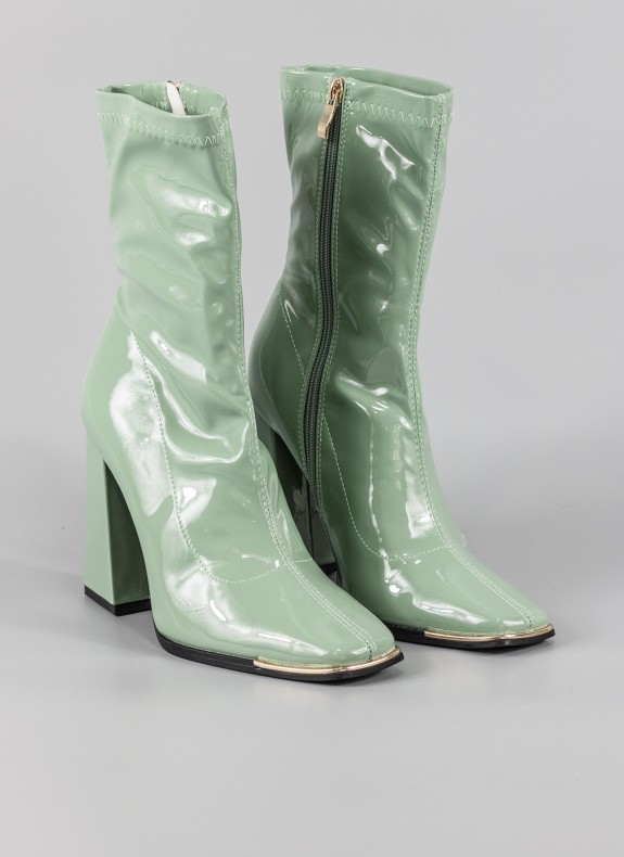 Bottines KESLEM en couleur verte pour femme