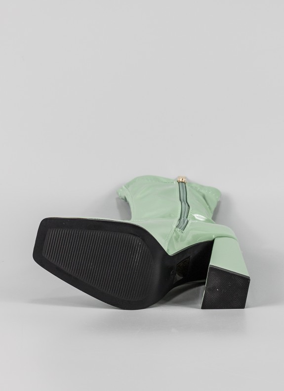 Bottines KESLEM en couleur verte pour femme