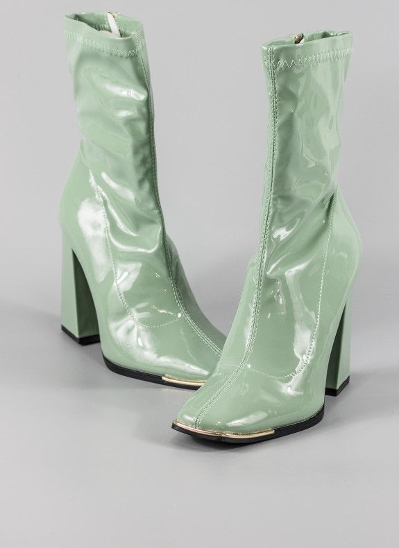 Bottines KESLEM en couleur verte pour femme