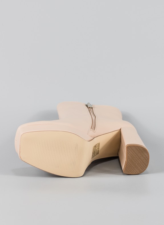 Botines KESLEM em cor nude para mulher