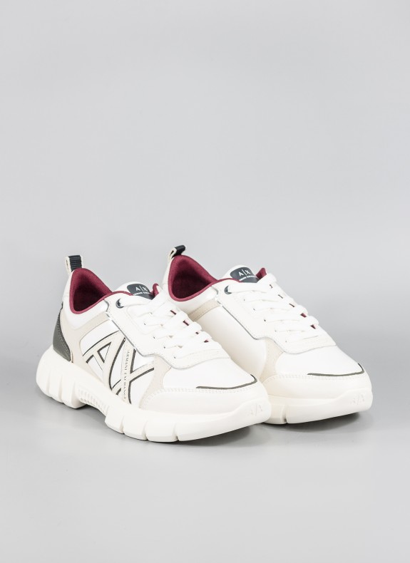 Zapatillas ARMANI EXCHANGE em cor branca para mulher