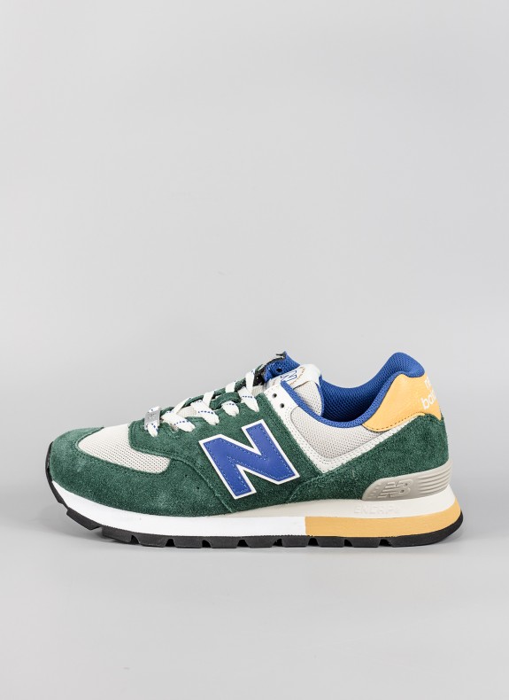 Zapatillas NEW BALANCE en color verde para hombre