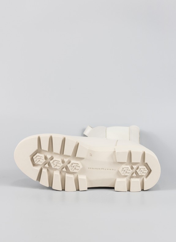 BOTTES TOMMY HILFIGER MONOCHROMATIC CHELSEA BOOT BEIGE