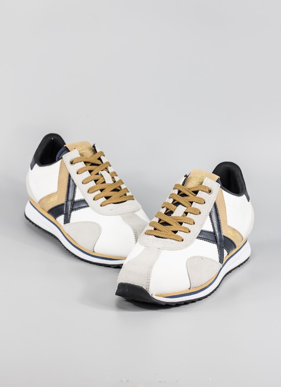 Zapatillas MUNICH en color blanco para hombre