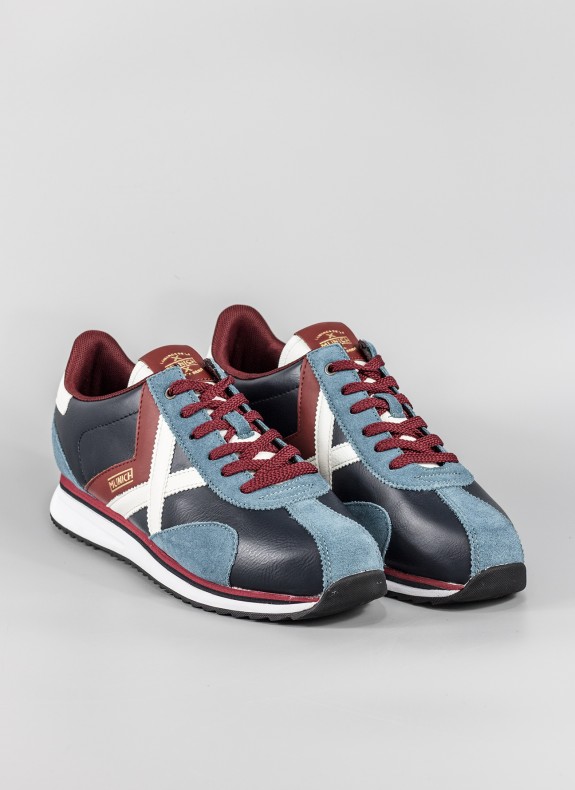 Zapatillas MUNICH en color marino para hombre