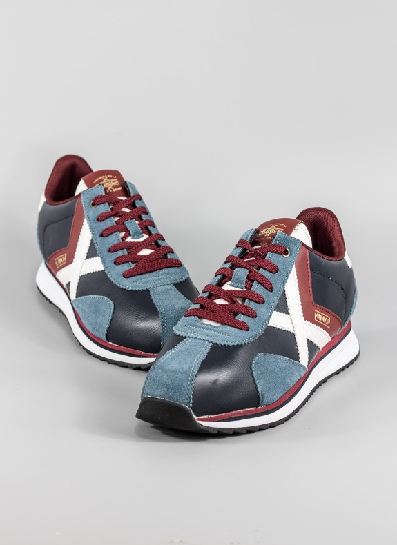 Zapatilhas MUNICH em cor marinha para homem