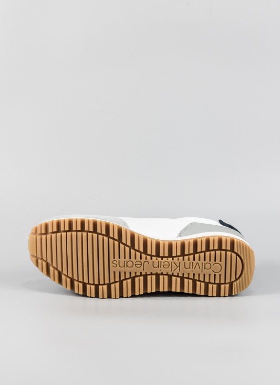 Baskets CALVIN KLEIN en blanc pour homme