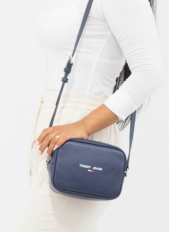 Bolso TOMMY HILFIGER en color marino para mujer