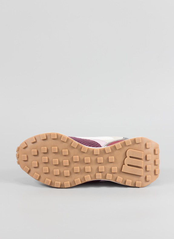 Zapatillas MUSTANG colorido burdeos para mulher