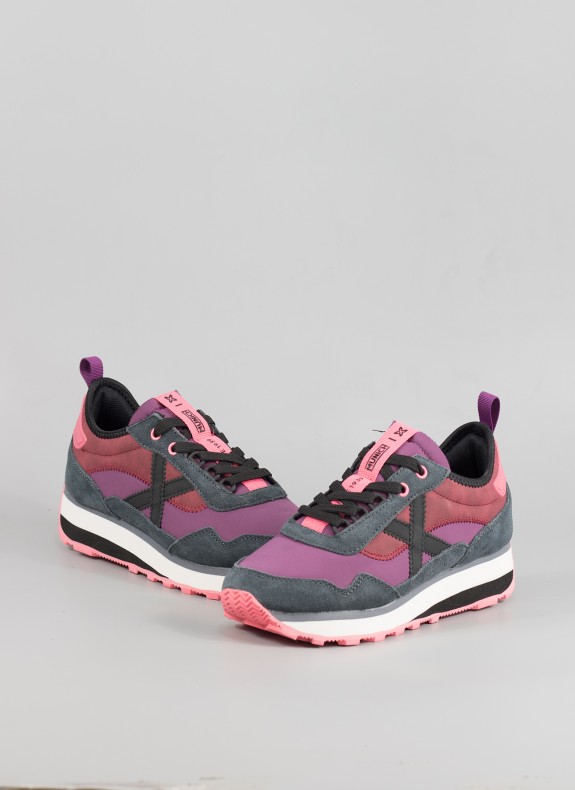 Zapatillas MUNICH en color rosa para mujer