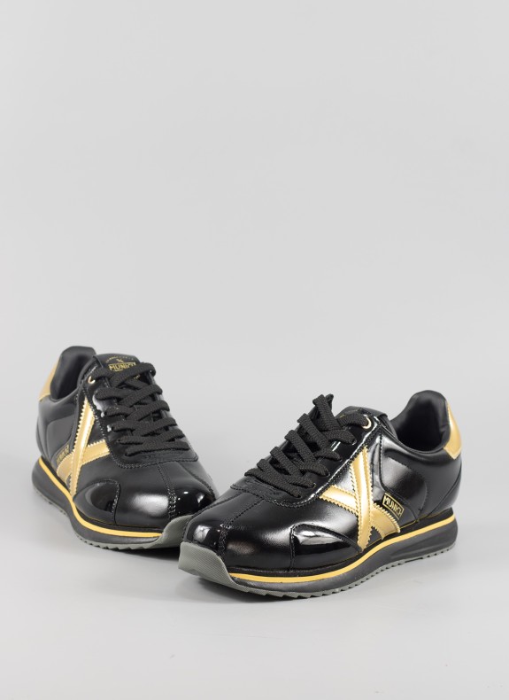 Zapatilhas MUNICH em preto para homem
