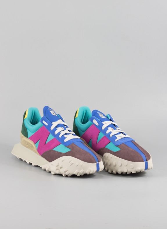 Baskets NEW BALANCE de couleur bleue pour unisexe