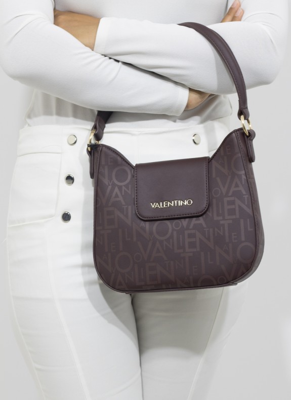 Bolso de mão Valentino Bags em cor burdeos