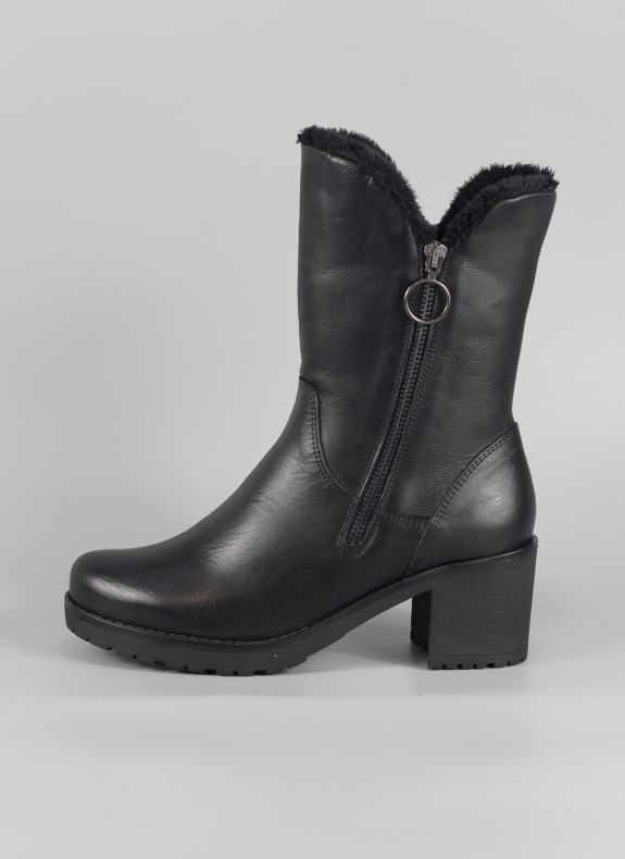 Bottines GIORDA noires pour femme
