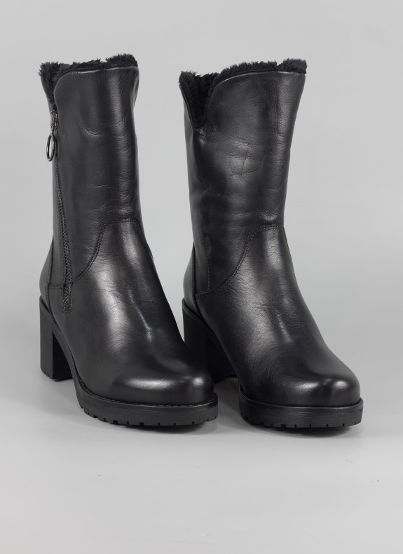 Bottines GIORDA noires pour femme