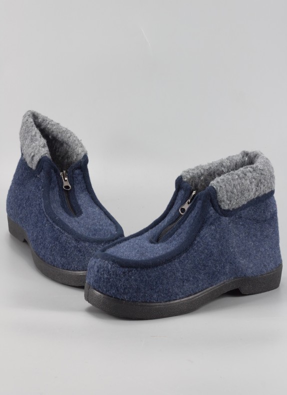 Zapatilhas casa KESLEM em cor marinha para homem