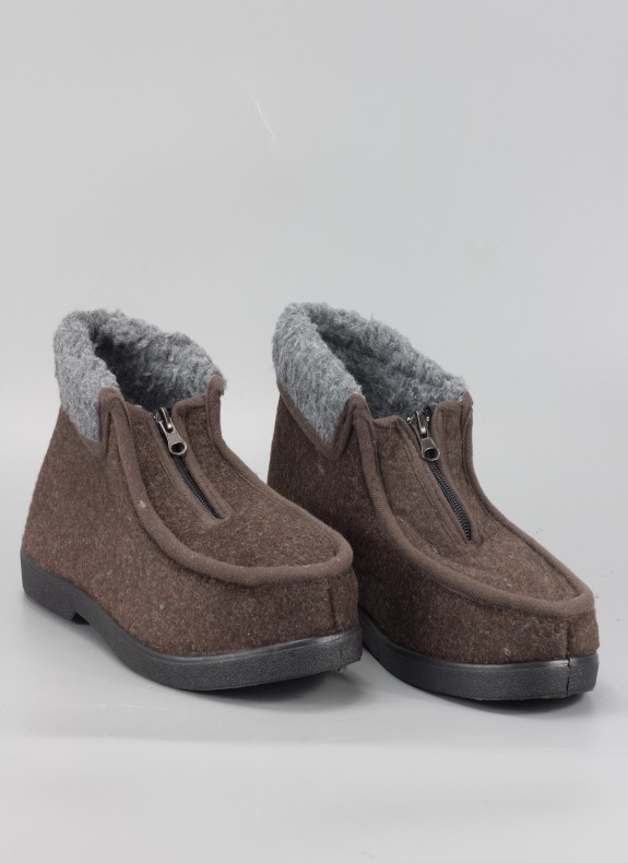 Zapatillas casa KESLEM em cor marron para homem