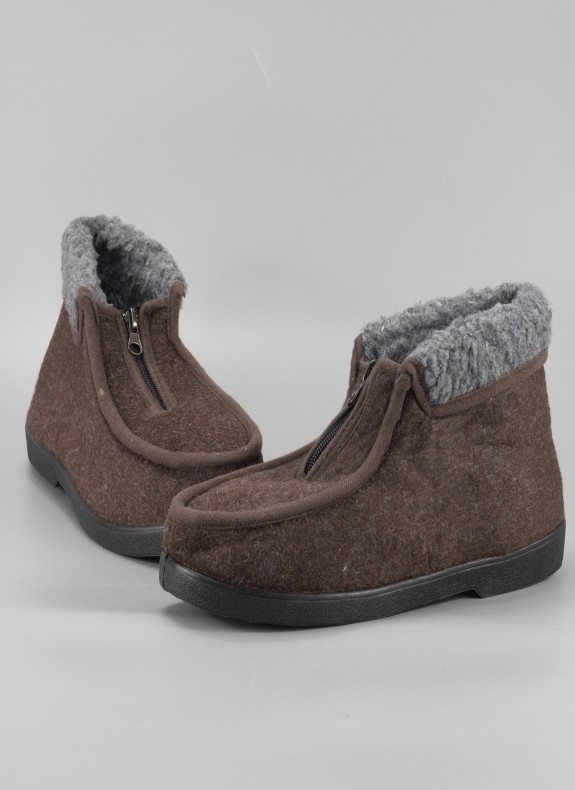 Zapatillas casa KESLEM em cor marron para homem