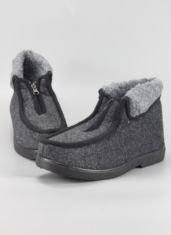 Pantoufles maison KESLEM en noir pour homme