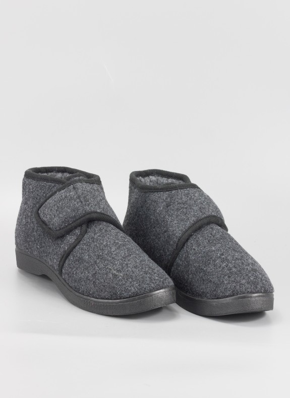 KESLEM Heim Hausschuhe in schwarz für Mann